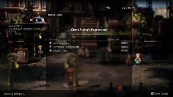 Octopath Traveler II screenshot